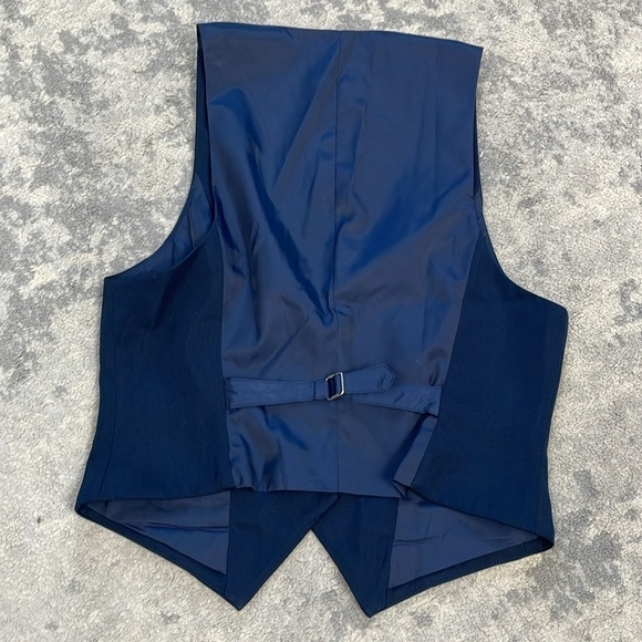 New Cinq a Sept Ellery Vest Blue Sz XS - Picture 4 of 10